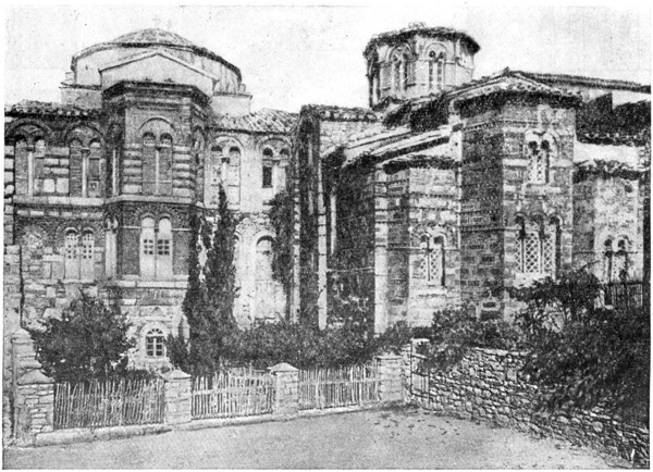 Фокида в Греции. Церкви монастыря Луки, XI в.