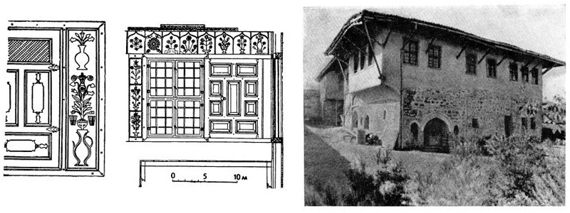 Село Арбанаси. Общий вид дома Констанцалиева и детали интерьеров арбанасских домов Село Арбанаси. Общий вид дома Констанцалиева и детали интерьеров арбанасских домов