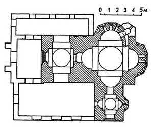 Церковь в Велюсе, X в.