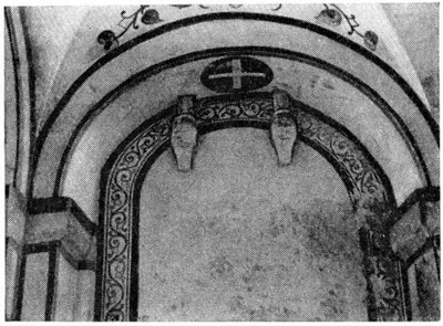 Боголюбово. Дворцовый собор. Деталь интерьера Боголюбово. Дворцовый собор. Деталь интерьера