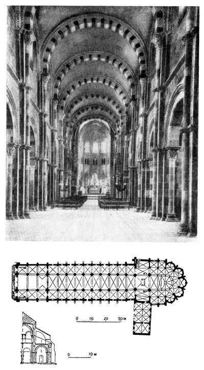 Везлэ. Монастырская церковь Везлэ. Монастырская церковь