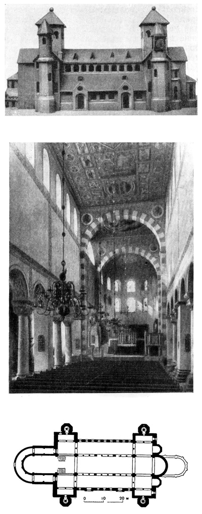 Хильдесхайм. Церковь св. Михаила, начало XI в.