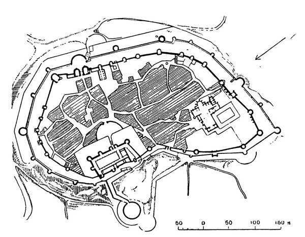 Каркассон. Городские стены