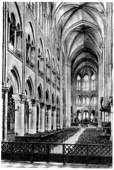 Париж. Собор Парижской богоматери. Средний