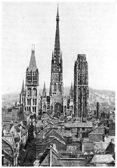 Руан.Собор, XIII—XV вв. Руан.Собор, XIII—XV вв.