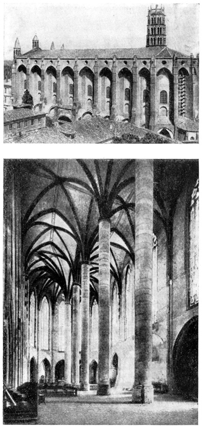 Тулуза. Церковь Якобинцев, XIII в.— начало XIV в. Тулуза. Церковь Якобинцев, XIII в.— начало XIV в.
