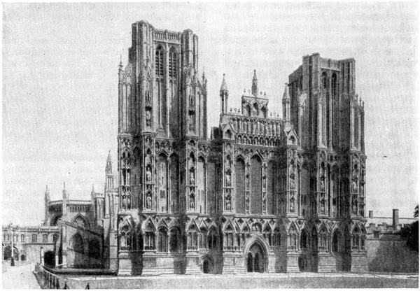 Уэльс. Собор, XIII в.