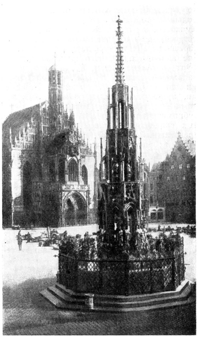 Нюрнберг. «Прекрасный фонтан», 1385—1396 гг.