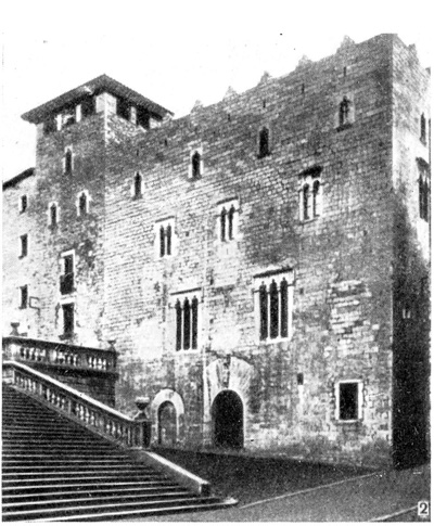 Герона. Дворец на Пиа Антониа, 2-я половина XIV в. Герона. Дворец на Пиа Антониа, 2-я половина XIV в.