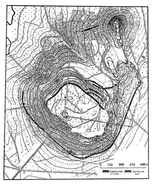 Альтенбург. План поселения