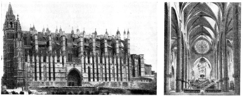 Пальма на острове Мальорка. Собор, начат в 1329 г. Пальма на острове Мальорка. Собор, начат в 1329 г.