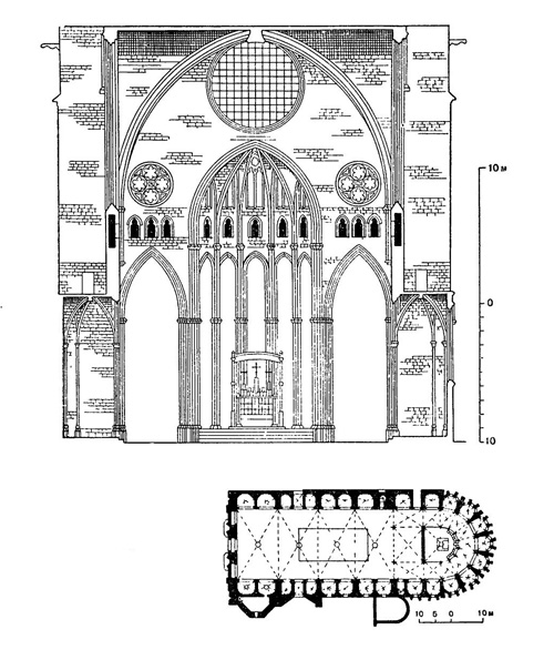 Жерона. Собор, XIV—XV вв., мастер Гуильермо Боффи Жерона. Собор, XIV—XV вв., мастер Гуильермо Боффи