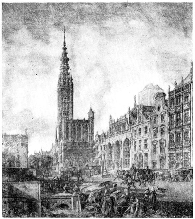 Гданьск. Ратуша, 1372—1382 гг., 1502 г., 1561 г.