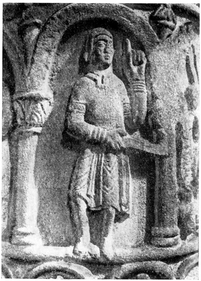 Стшельно. Костёл св. Троицы. Резьба 2-й половины XII в.