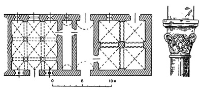 Вонхоцк. Зал капитула, начало XIII в.
