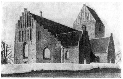 Хольмструп. Церковь, 1492 г.