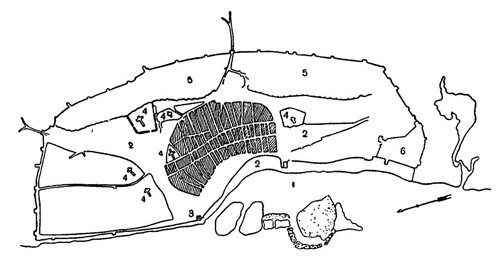 Висбю. Реконструкция средневекового плана