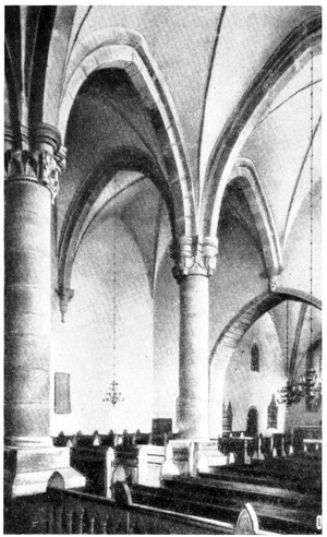 Хаблингбу. Церковь, середина XIV в.