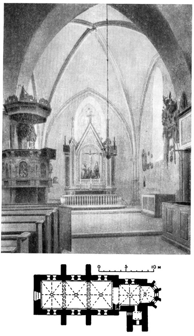 Вальяла. Церковь середина XIII в.