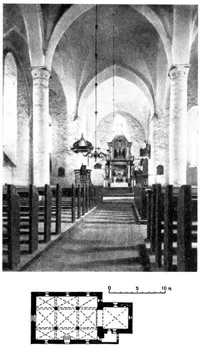 Тюри. Церковь, начало XIV в.