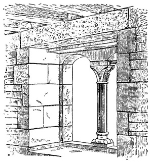 Бетонные перемычки цитадели Каркассона Бетонные перемычки цитадели Каркассона